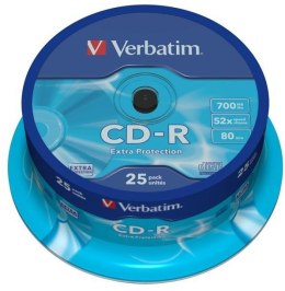 Płyta CD-R Verbatim Extra Protection (25szt) VERBATIM