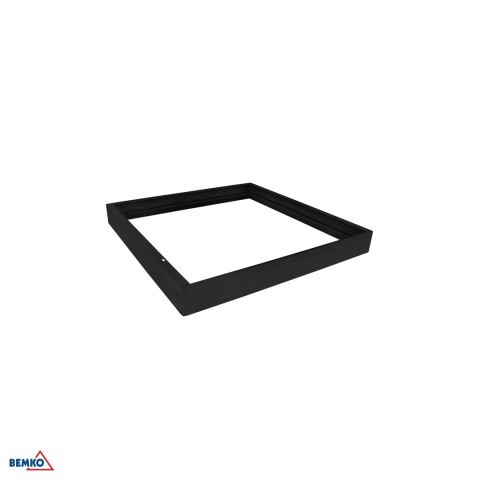 Ramka montażowa do panelu LED 60x60 czarna ECO BEMKO