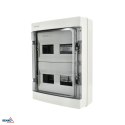 Rozdzielnica natynkowa hermetyczna IP65 ZACISKI 24N+24PE 2x12P SCHELINGER