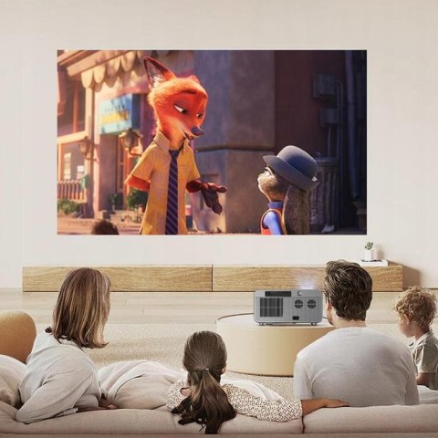 Rzutnik Android Google TV FULL HD 4K 39000lm WiFi Przenośny SMART Zenwire G60 ZENWIRE