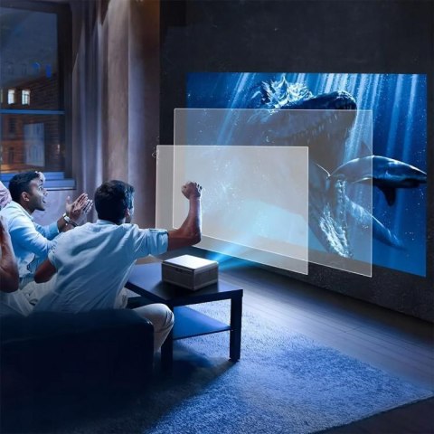 Rzutnik Android Google TV FULL HD 4K 39000lm WiFi Przenośny SMART Zenwire G60 ZENWIRE