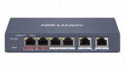 SWITCH POE HIKVISION DS-3E1106HP-EI LinkVu HIKVISION