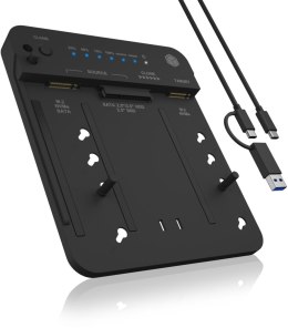 Stacja klonująca i dokująca IcyBox IB-2913MCL-C31 dla M.2 NVMe SSD i HDD ICYBOX