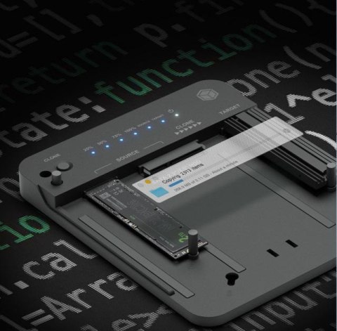 Stacja klonująca i dokująca IcyBox IB-2913MCL-C31 dla M.2 NVMe SSD i HDD ICYBOX