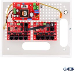 Zestaw do 9 kamer IP switch PoE 9P+1UP ATTE IP-9-11-E ATTE