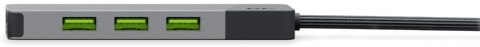 Hub USB 7w1 Green Cell Connect 3x USB-A 3.1 HDMI 4K 60Hz 1x USB-C PD 85W GREEN CELL