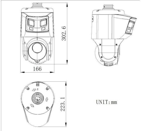 Kamera IP Hikvision DS-2SE4C225MWG-E/26(F0) HIKVISION