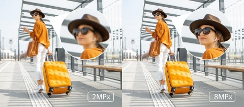 Kamera IP Hilook IPC-T240HA-LUC kopułka 4MP Smart-hybrid Light HILOOK