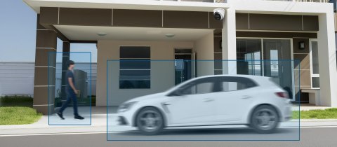 Kamera IP Hilook IPC-T240HA-LUC kopułka 4MP Smart-hybrid Light HILOOK