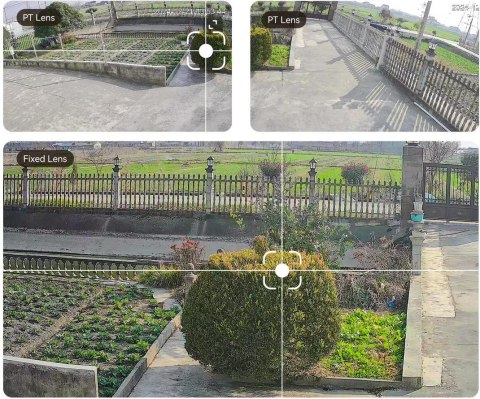 Kamera IP Imou Cruiser Triple 11MP (3MP+3MP+5MP) IPC-S7UP-11M0WED IMOU