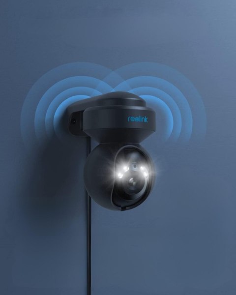Kamera IP Reolink E Series E540 PTZ 5MP Wi-Fi LED czarna REOLINK