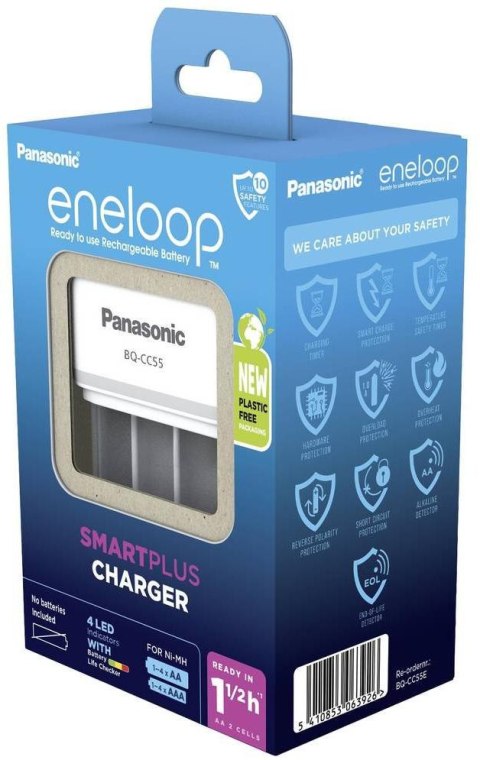 Ładowarka do akumulatorków Ni-MH Panasonic Eneloop BQ-CC55 EKO PANASONIC