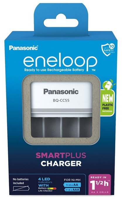 Ładowarka do akumulatorków Ni-MH Panasonic Eneloop BQ-CC55 EKO PANASONIC