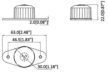 MIKROFON DAHUA HAP100 DAHUA