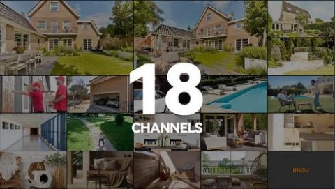 Rejestrator IP Imou  NVR-N118W-8A0E-P 18- kanałowy IMOU