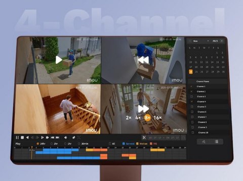 Rejestrator IP Imou  NVR-N118W-8A0E-P 18- kanałowy IMOU