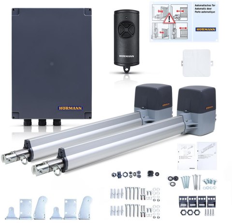Zestaw Hormann Rotamatic PL2 868MHz BiSecure do 8m bram dwuskrzydłowych HORMANN