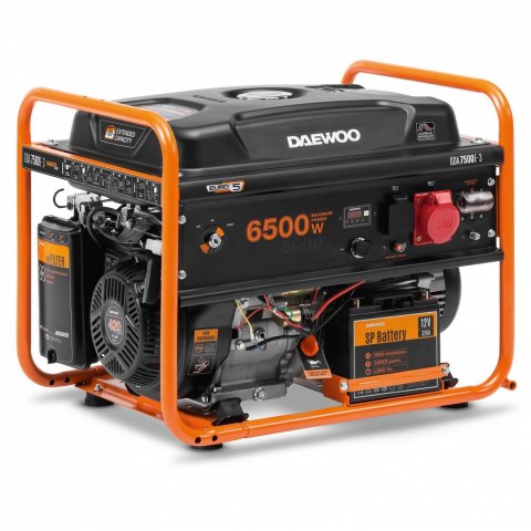AGREGAT PRĄDOTWÓRCZY DAEWOO GDA 7500E-3 6.5kW DAEWOO POWER PRODUCTS
