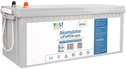 AKUMULATOR VOLT POLSKA LITOWO-ŻELAZOWO-FOSFORANOWY LiFePO4 25,6V 200Ah 200A + BMS VOLT POLSKA