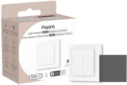 Aqara Light Switch H2 EU | Przełącznik | 4 przyciski, 2 kanały, offline WS-K08D AQARA