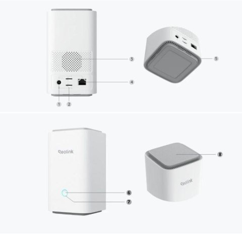 Centrala Reolink Home Hub 1 do 8 kamer REOLINK