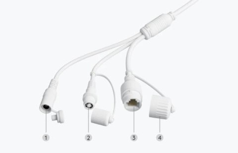 Kamera IP Reolink P330 8Mpix POE P2P IR 30m biała REOLINK