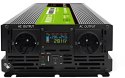 PRZETWORNICA NAPIĘCIA Green Cell PowerInverter LCD 24V / 230V 3000/6000W CZYSTA SINUSOIDA GREEN CELL
