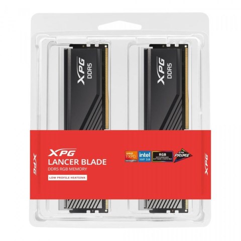 Pamięć DDR5 Adata XPG Lancer Blade 6400 32GB (2x16) CL32 RGB czarna ADATA