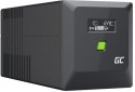 UPS ZASILACZ AWARYJNY Greencell PowerProof 1000VA 700W LCD CZYSTA SINUSOIDA GREEN CELL