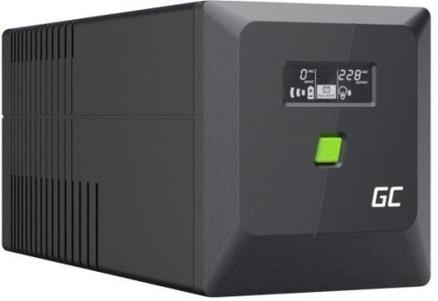 UPS ZASILACZ AWARYJNY Greencell PowerProof 1000VA 700W LCD CZYSTA SINUSOIDA GREEN CELL