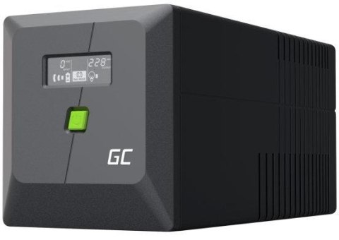 UPS ZASILACZ AWARYJNY Greencell PowerProof 1000VA 700W LCD CZYSTA SINUSOIDA GREEN CELL