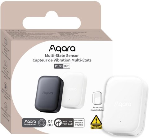 Aqara Multi-State Sensor P100 Kit Biały Wielofunkcyjny czujnik Zigbee, Thread AQARA