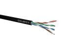 KABEL SKRĘTKA SOLARIX CAT.5E U/UTP UV ŻELOWANY Fca karton 305m SOLARIX