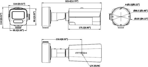 Kamera IP Hikvision iDS-2CD2T47G2-XS/PP 4mm PL(POL) HIKVISION