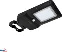SOLARNA OPRAWA ULICZNA LED BEMKO SOLGER 20W 3000LM 3000/4000/6000K IP65 CZARNA CZ. PIR BEMKO
