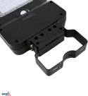 SOLARNA OPRAWA ULICZNA LED BEMKO SOLGER 20W 3000LM 3000/4000/6000K IP65 CZARNA CZ. PIR BEMKO