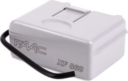 Sterownik/radioodbiornik FAAC XF 868 (787832) - E045S/E145/E024S/E124/391E/E720/E721/E600/E700/E1000 FAAC