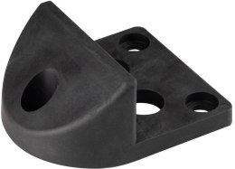 Przykręcany stoper do bramy PSG 61.191 (130x150/H65) powlekany gumą PSG