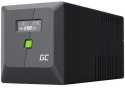 UPS ZASILACZ AWARYJNY Greencell PowerProof 750VA 480W LCD CZYSTA SINUSOIDA GREEN CELL