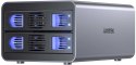 Unitek Obudowa RAID do dysku SATA 2.5''/3.5'' 4 tryby 40TB USB C 10Gb/s UNITEK