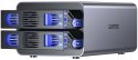 Unitek Obudowa RAID do dysku SATA 2.5''/3.5'' 4 tryby 40TB USB C 10Gb/s UNITEK