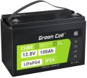 AKUMULATOR LITOWO-ŻELAZOWO-FOSFORANOWY LiFePO4 Green Cell Cube 12.8V 100Ah LFPGC12V100AH GREEN CELL
