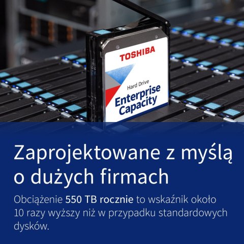 Dysk HDD Toshiba Enterprise MG Series 8TB MG10ADA800E TOSHIBA
