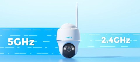 Kamera IP Reolink Argus Series B430 z panelem solarnym (biała) REOLINK