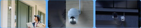Kamera IP Reolink Argus Series B430 z panelem solarnym (biała) REOLINK