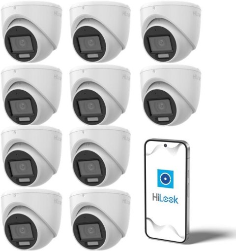 Kamera 4w1 Hilook by Hikvision kopułka 8MP TVI-T8M-20DL Opakowanie zbiorcze 10szt. HILOOK