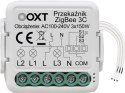 Moduł OXT mini przekaźnik 3 obwody ZigBee TUYA T263 OXT