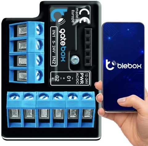 Sterownik Blebox GateBox WiFi do bram i drzwi BLEBOX
