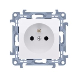 KONTAKT SIMON 10 MODUŁ BIAŁY GNIAZDO 1X Z/U SZYBKOZŁĄCZA 16A 250V KONTAK-SIMON