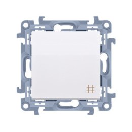 KONTAKT SIMON 10 MODUŁ BIAŁY ŁĄCZNIK KRZYŻOWY ZACISKI ŚRUBOWE 10AX 250V KONTAK-SIMON